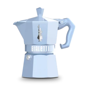 Bialetti - Cafetera exclusive 3 tazas azul pastel