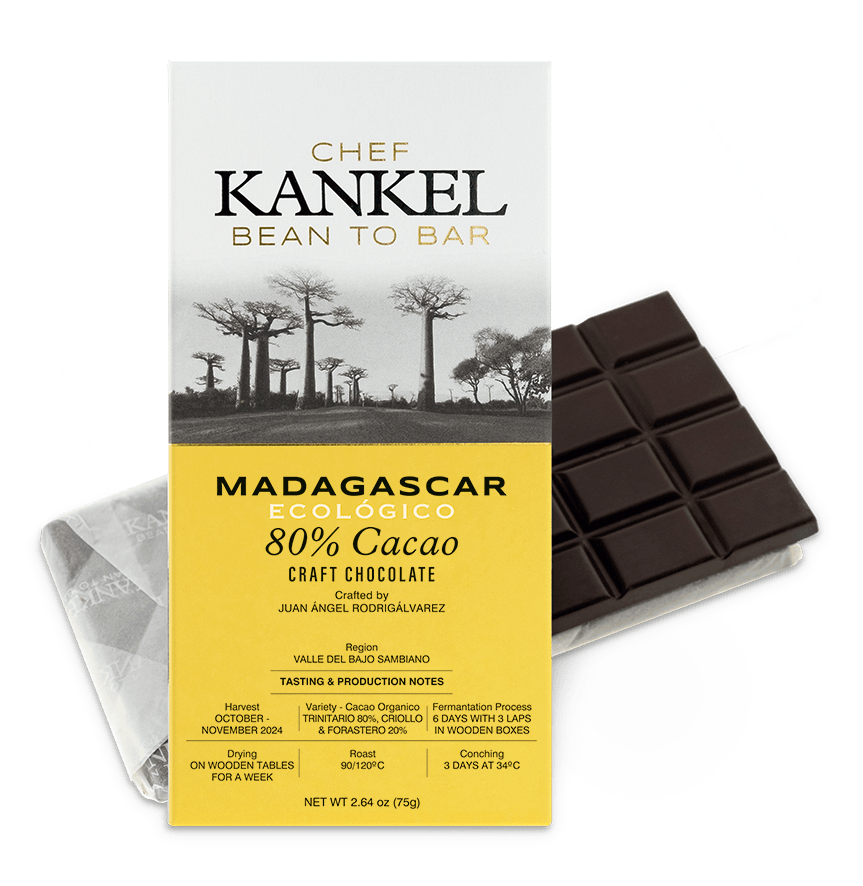 Tableta de Cacao Kankel Magadascar